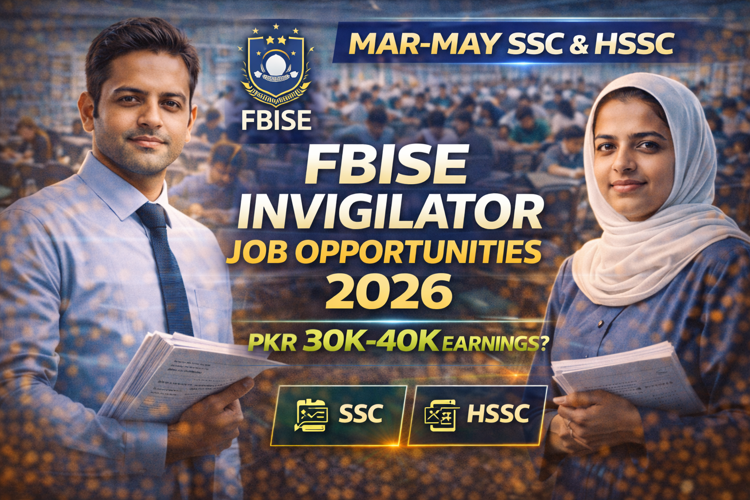 FBISE Invigilator Job Opportunities 2026