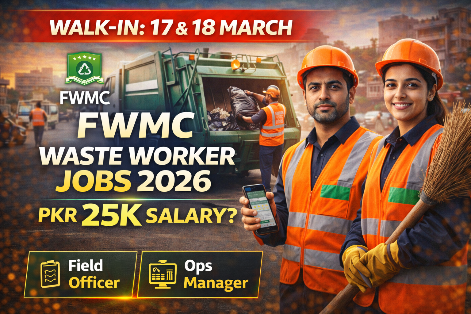 FWMC Waste Worker Jobs 2026