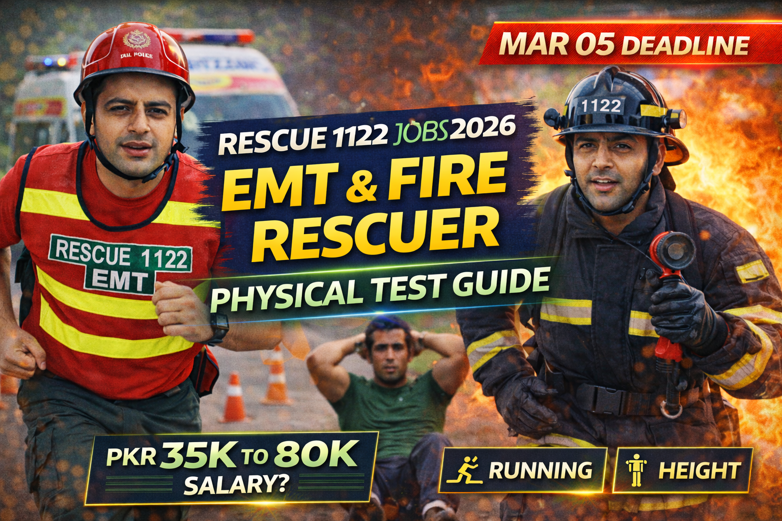 Latest Jobs Opportunities At Rescue 1122 Apply Now