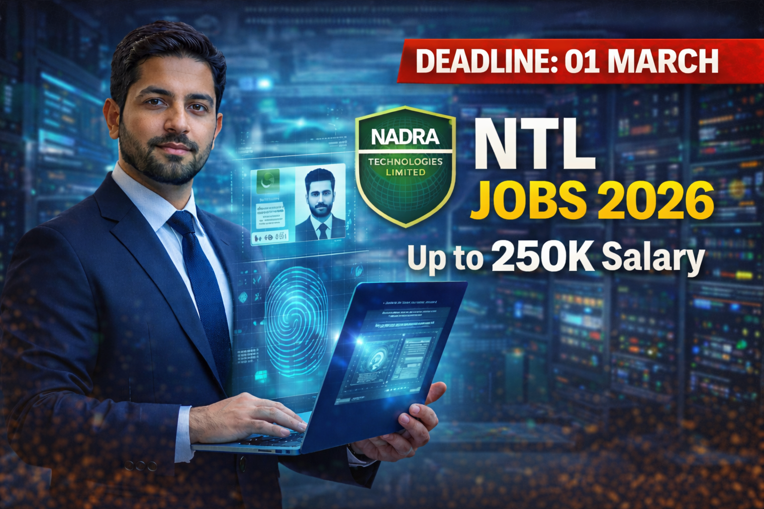 Latest NADRA Technologies (NTL) Jobs 2026