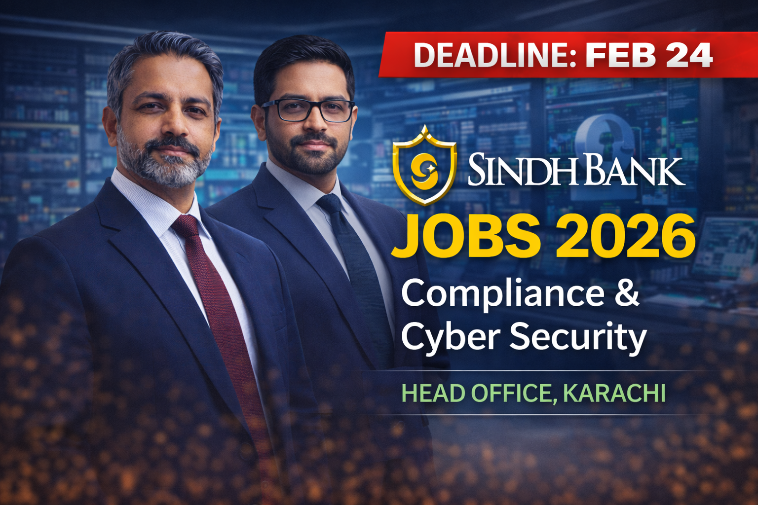 Sindh Bank Jobs 2026