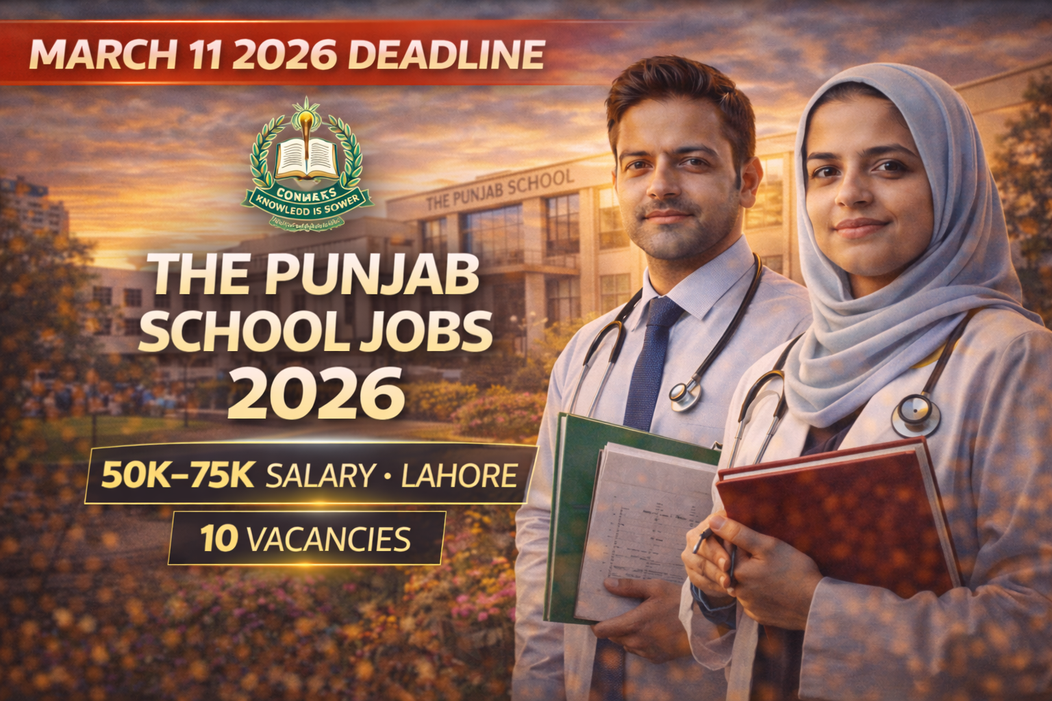 The Punjab School Jobs 2026