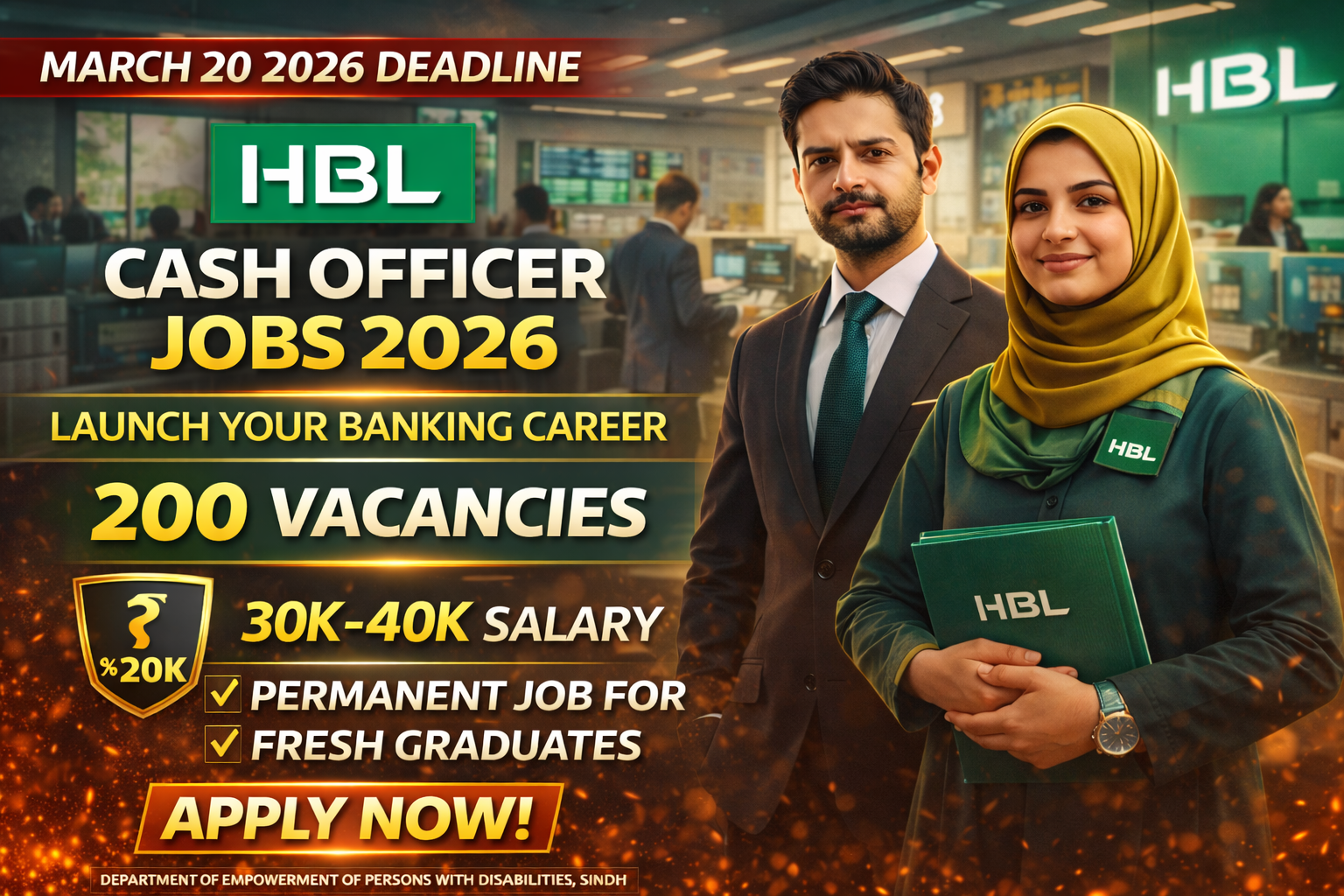 Latest Excellent Opportunities At HBL Bank 2026