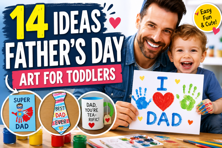 14 Ideas Father’s Day Art for Toddlers
