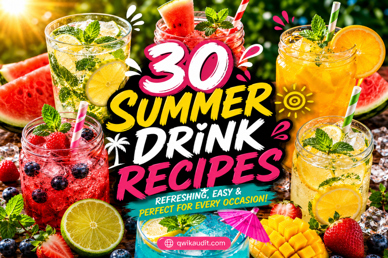 30 summer drinks recipes