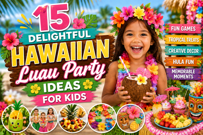 Hawaiian Luau Party ideas for Kids