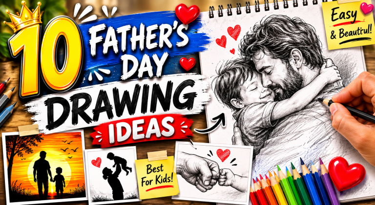 10 Father Day Drawing Ideas