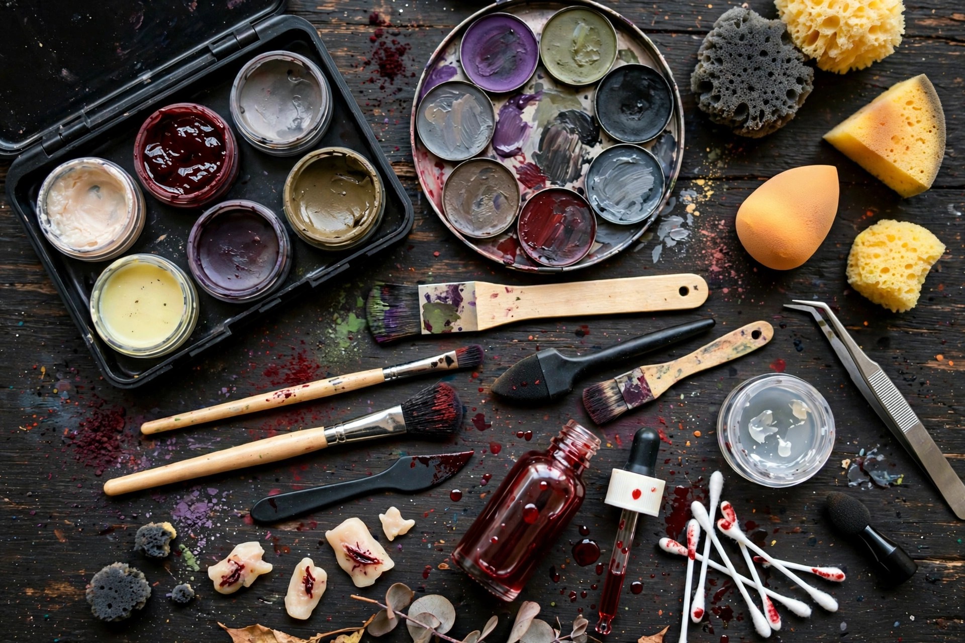 Beginner Sfx Halloween Makeup idea 3