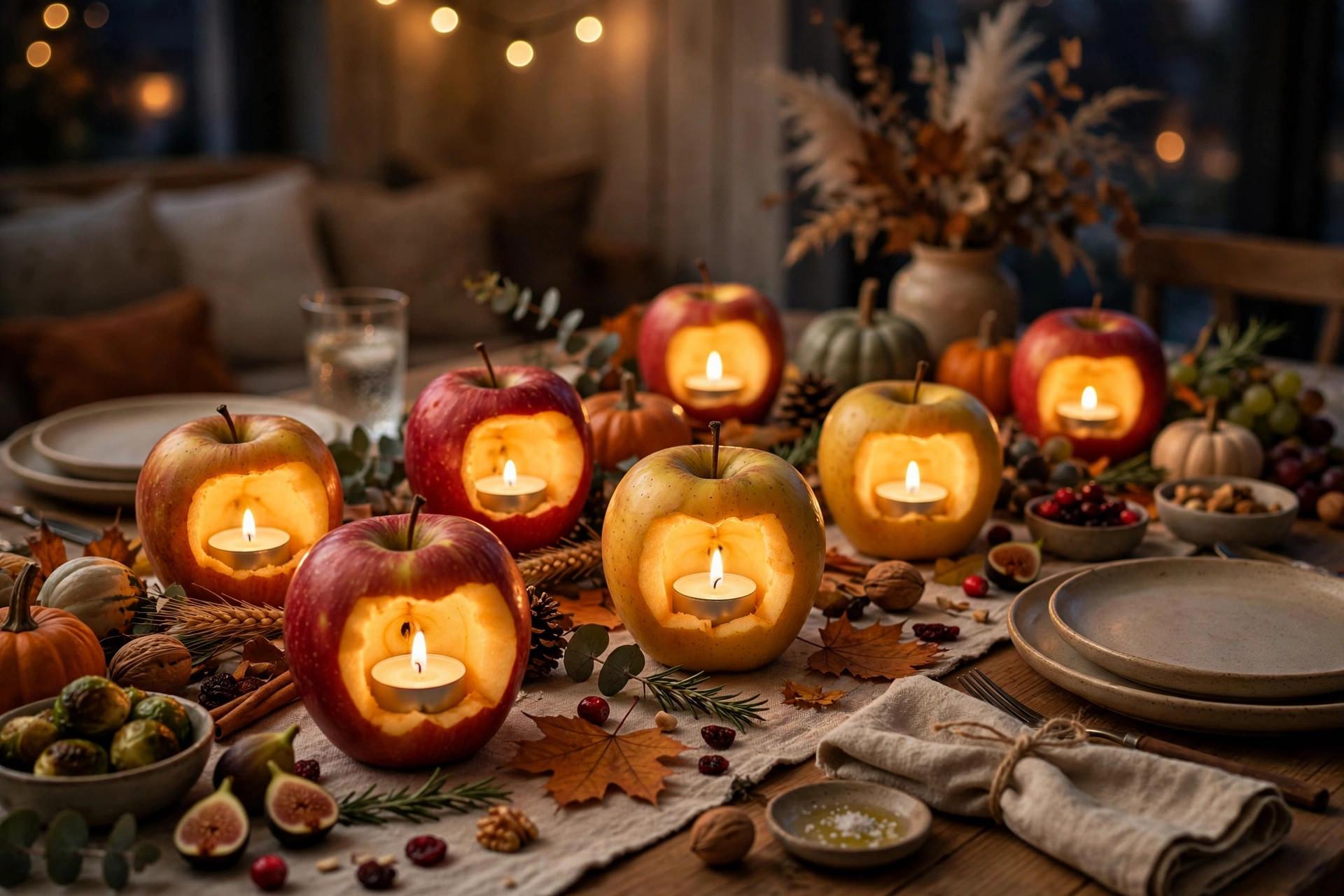 Budget Friendsgiving Table Decorations idea 6