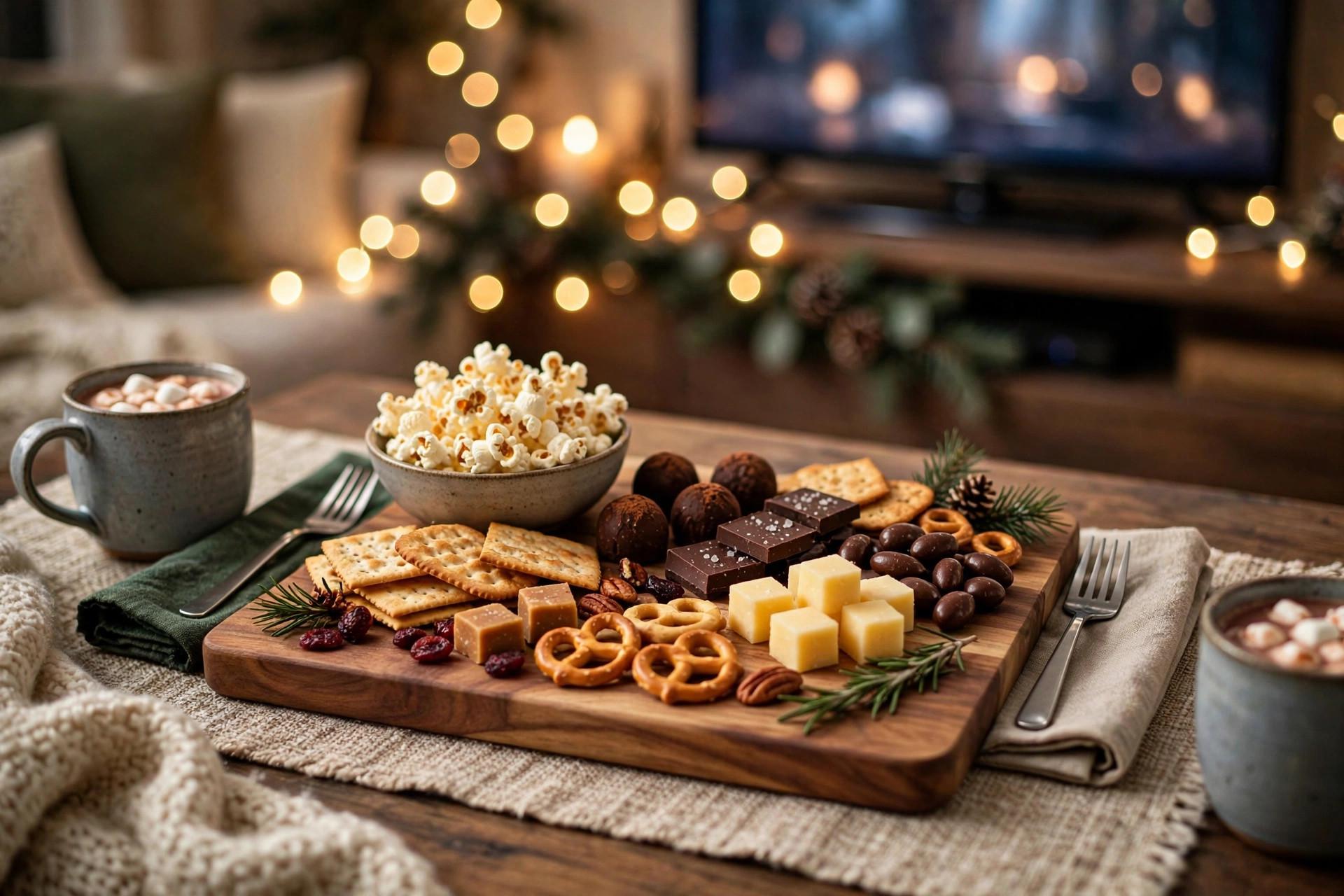 Christmas Movie Night Snacks For Two idea 1
