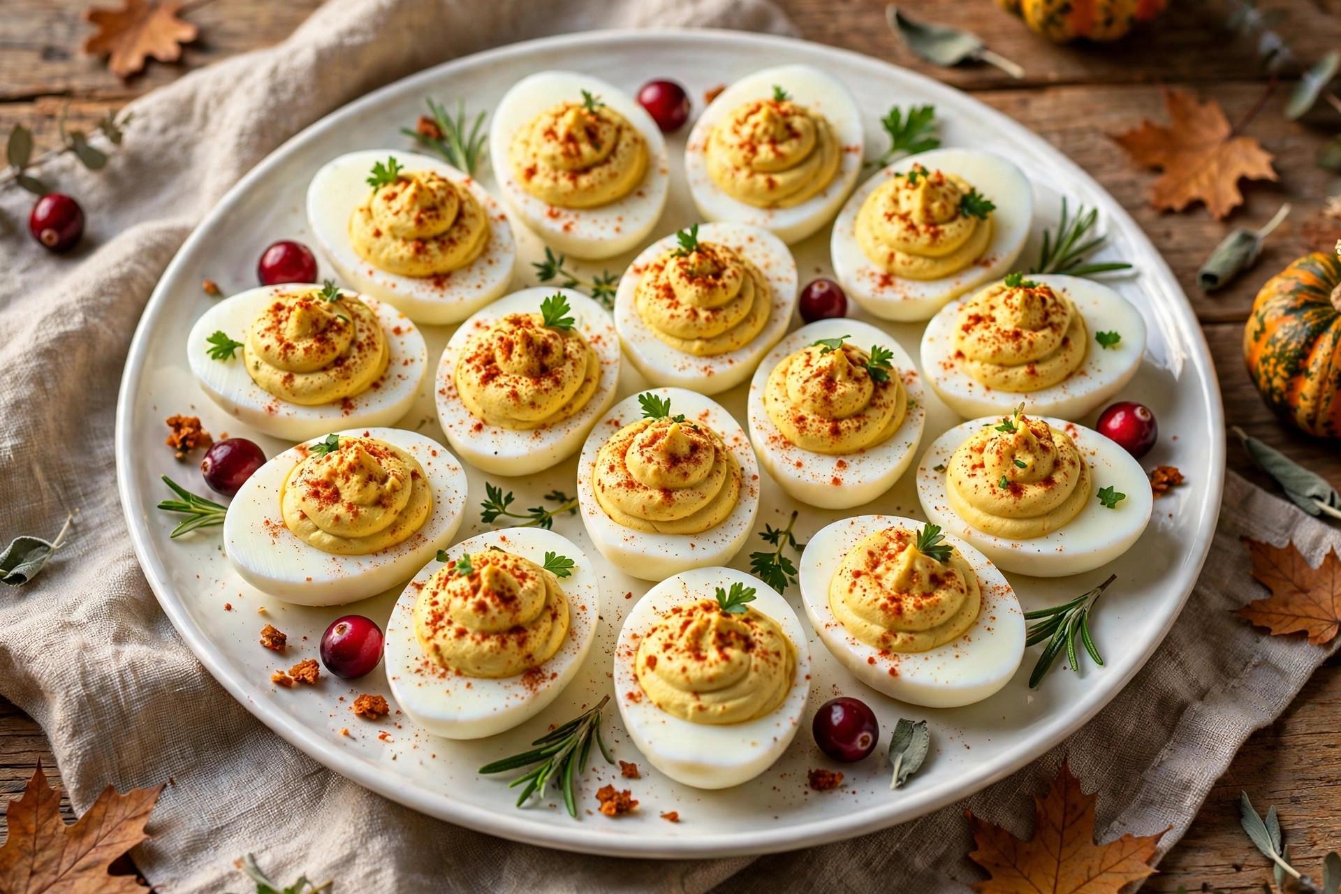 Make-ahead cold Thanksgiving potluck dish ready to serve