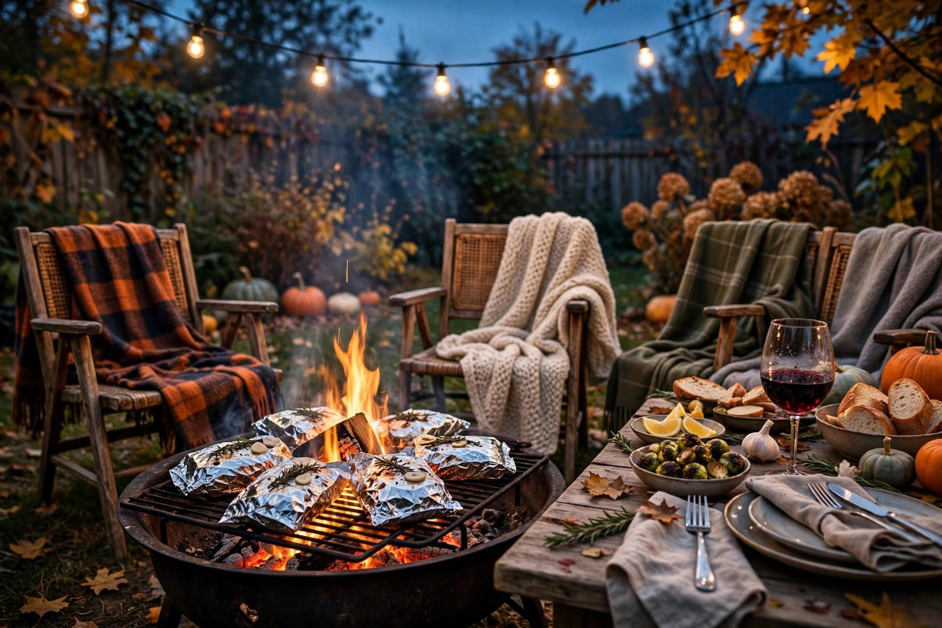 Cozy Fall Dinner Party Themes Small Grou idea 6