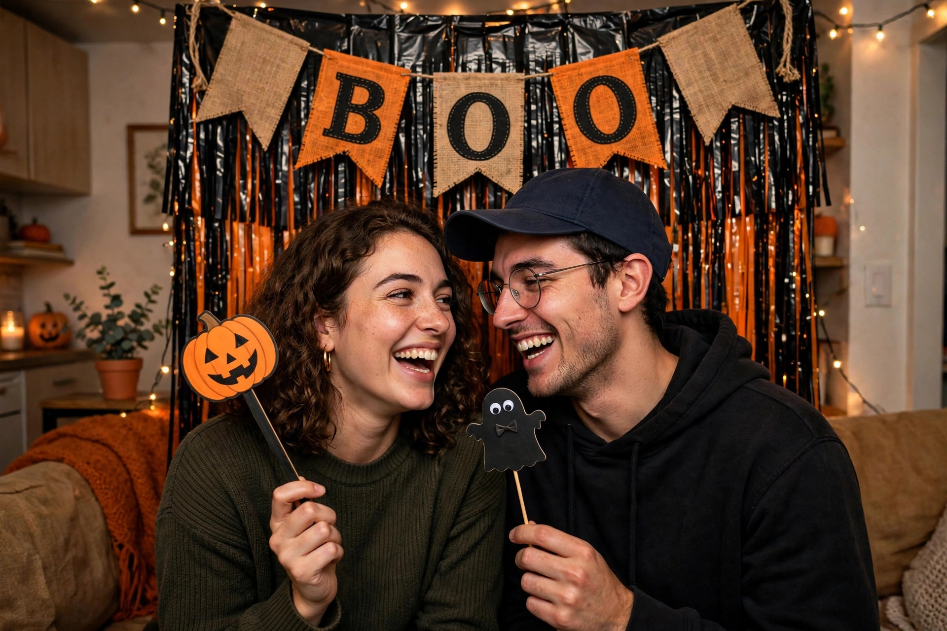 Diy Halloween Photo Booth Backdrop Rente idea 4