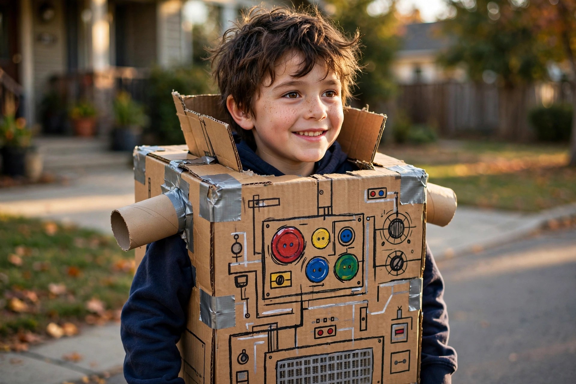 Diy Kids Halloween Costumes No Sew idea 3