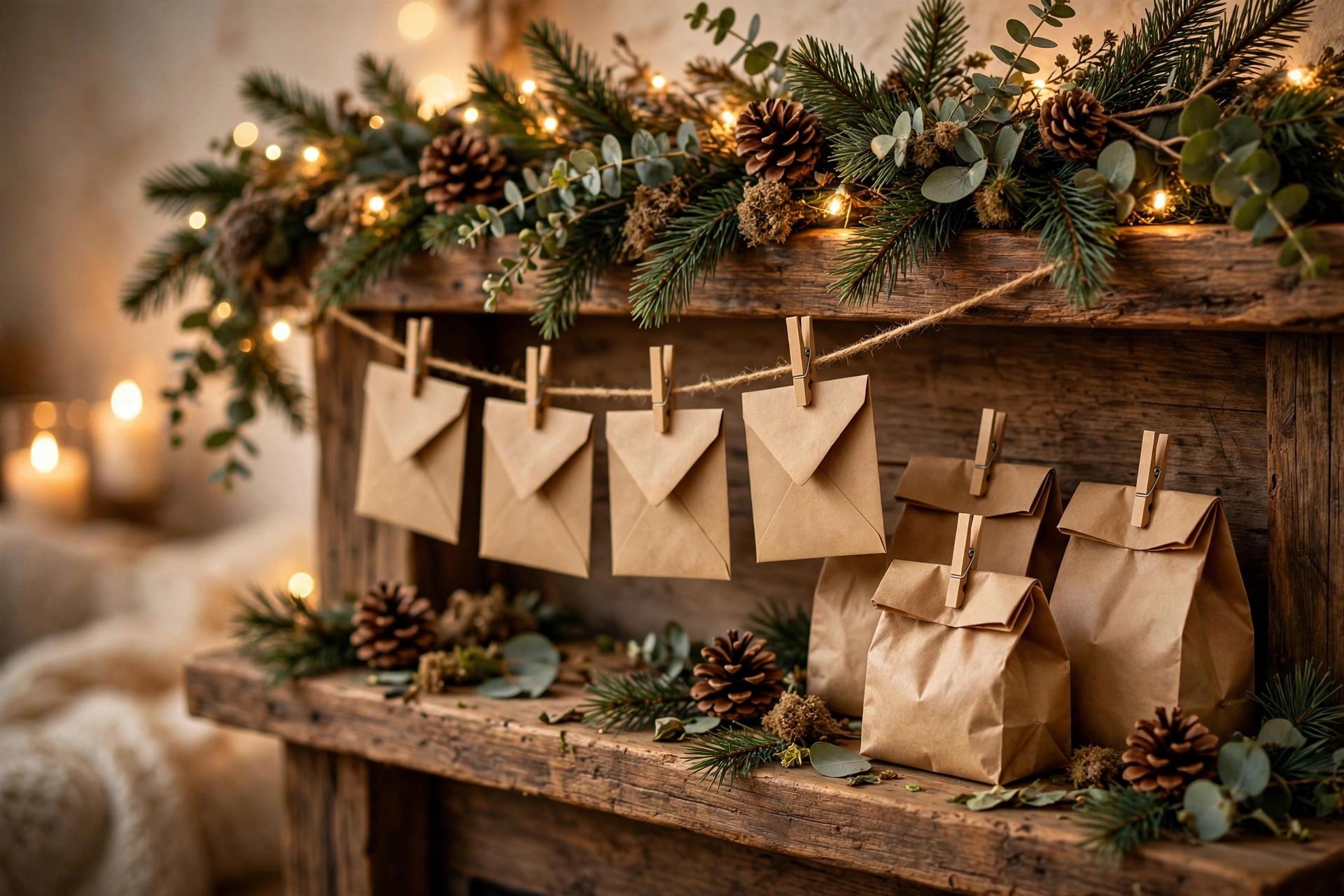 Easy Diy Advent Calendar Homemade idea 1