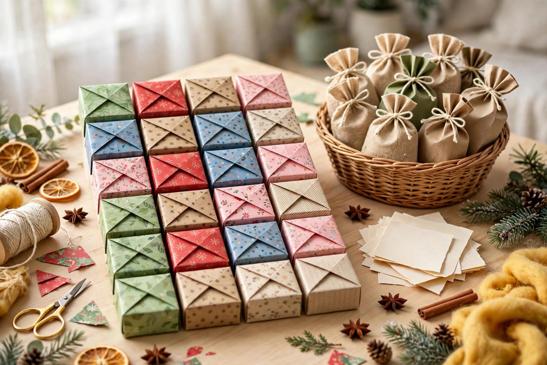 Easy Diy Advent Calendar Homemade idea 5