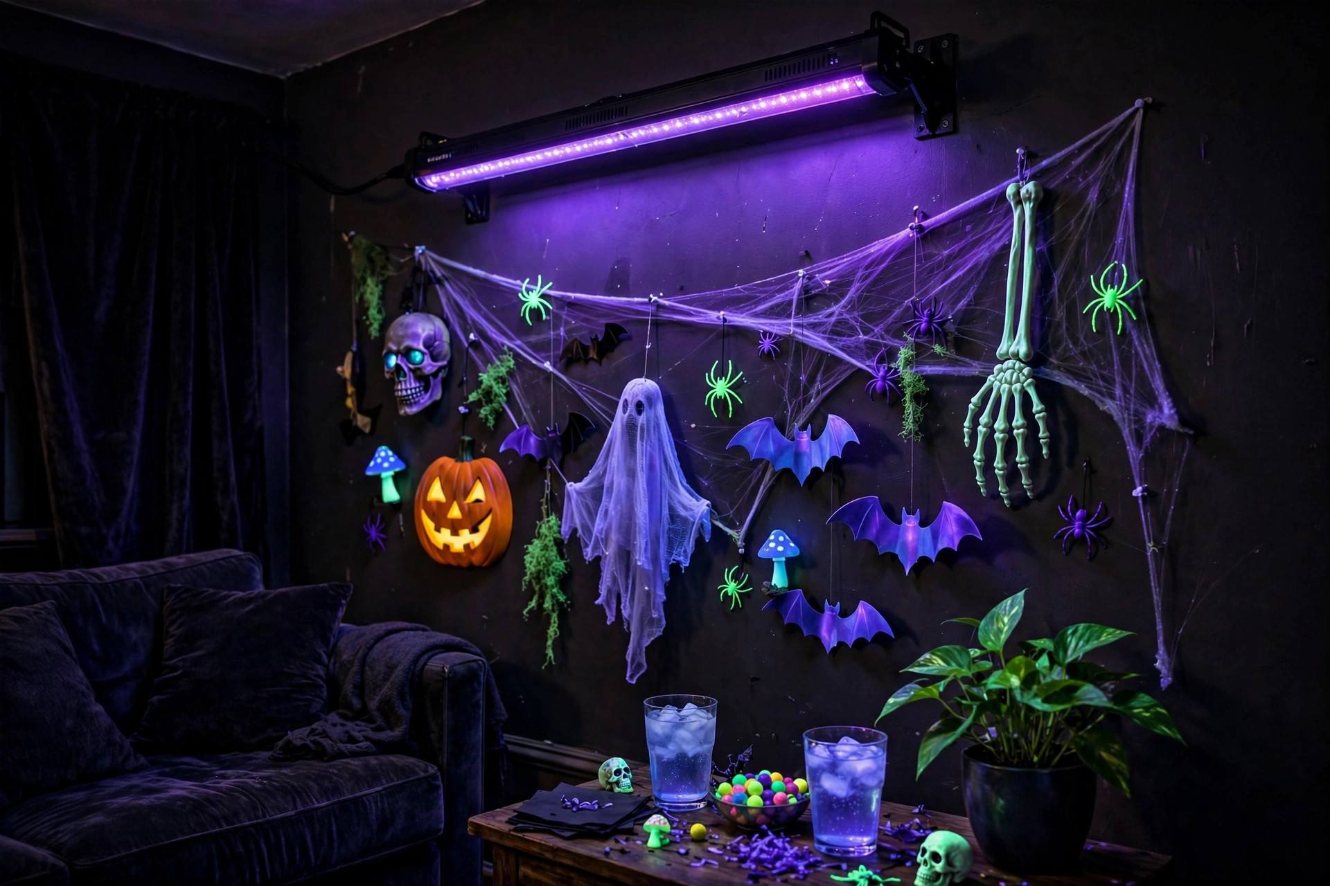 Glow In The Dark Halloween Party Small R idea 1