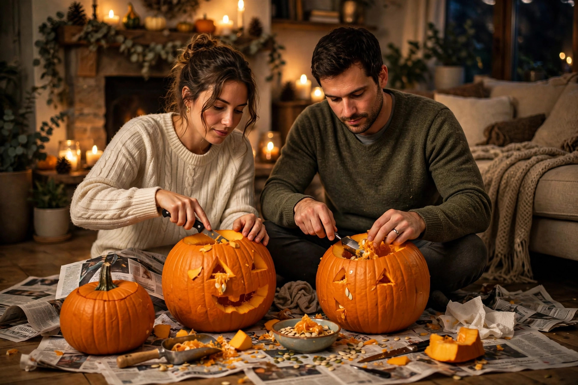 Halloween Date Night At Home Couples idea 1