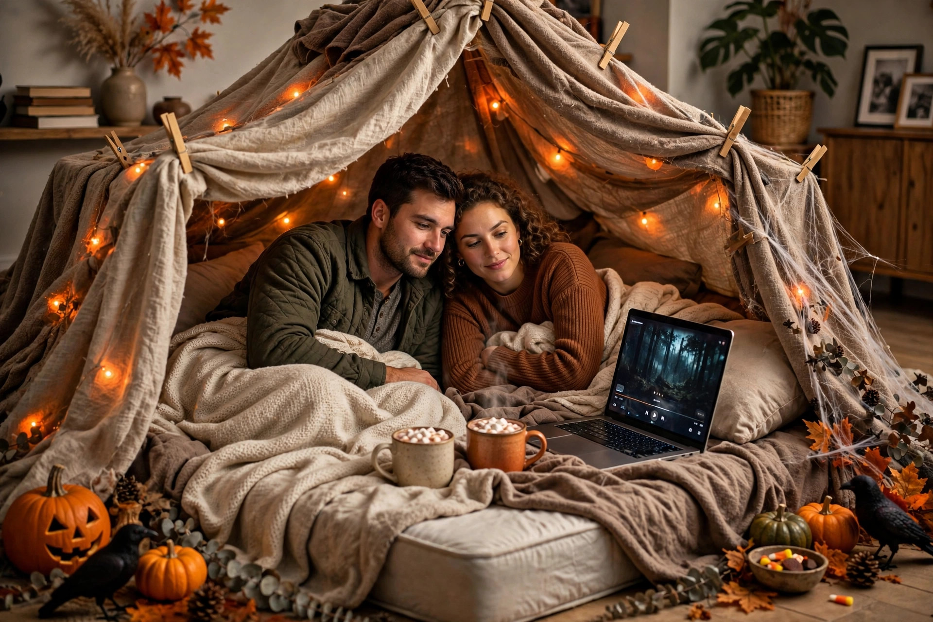 Halloween Date Night At Home Couples idea 2