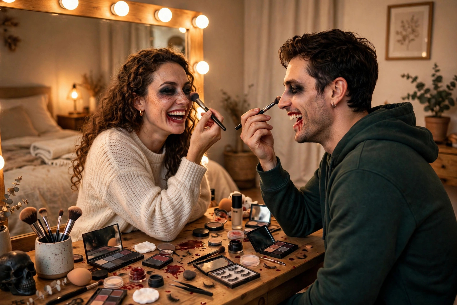 Halloween Date Night At Home Couples idea 3