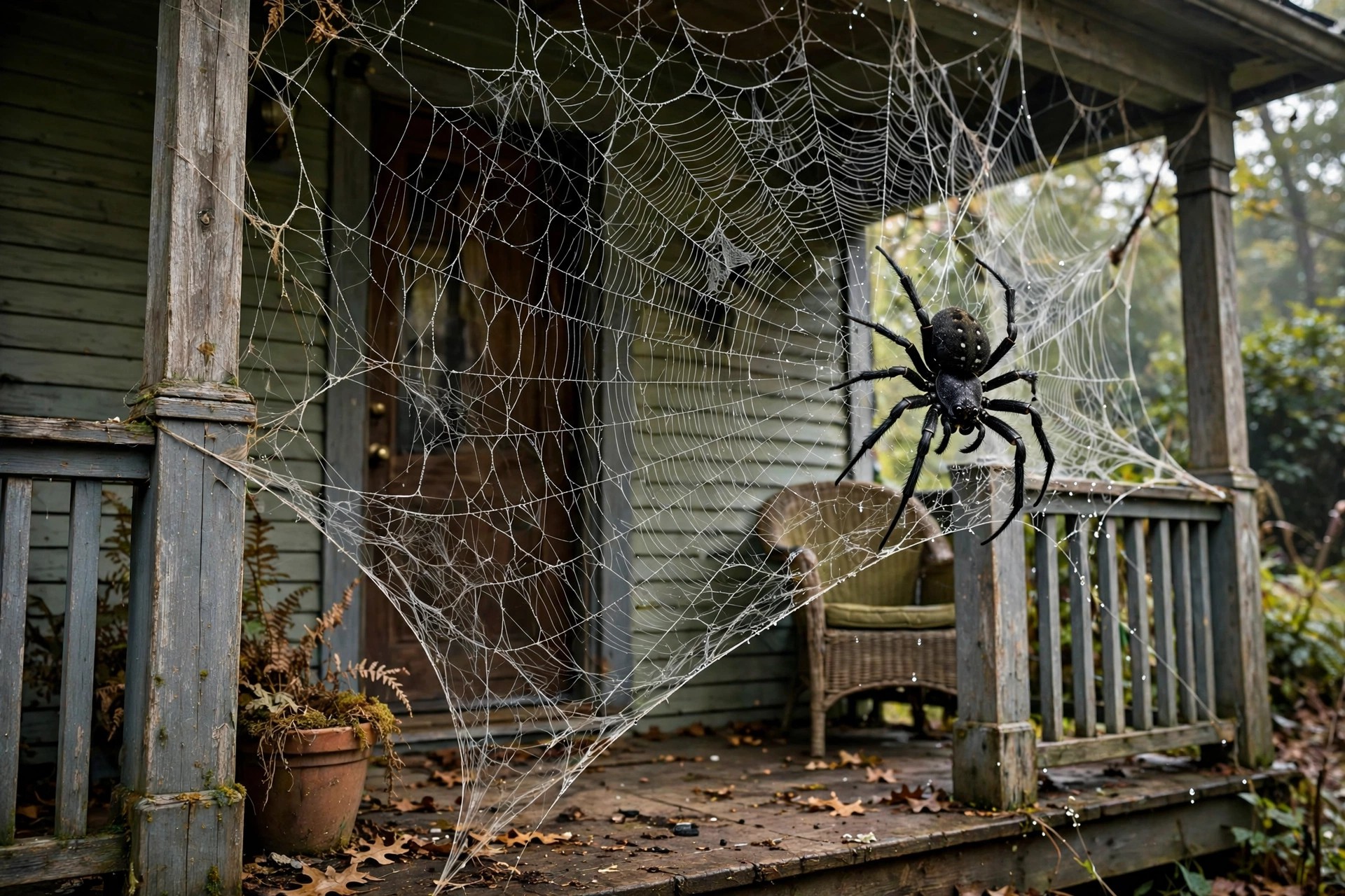 Halloween Porch Decor idea 1