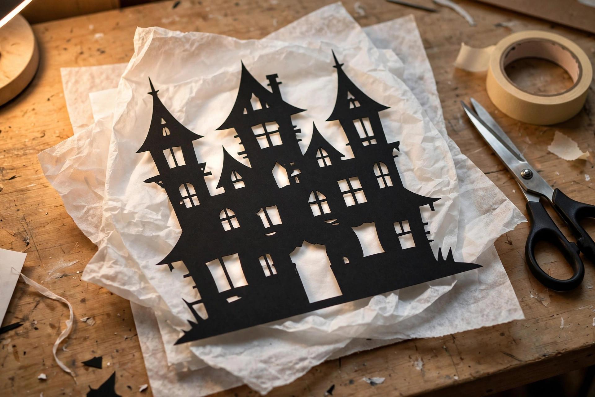 Halloween Window Silhouettes Removable R idea 1