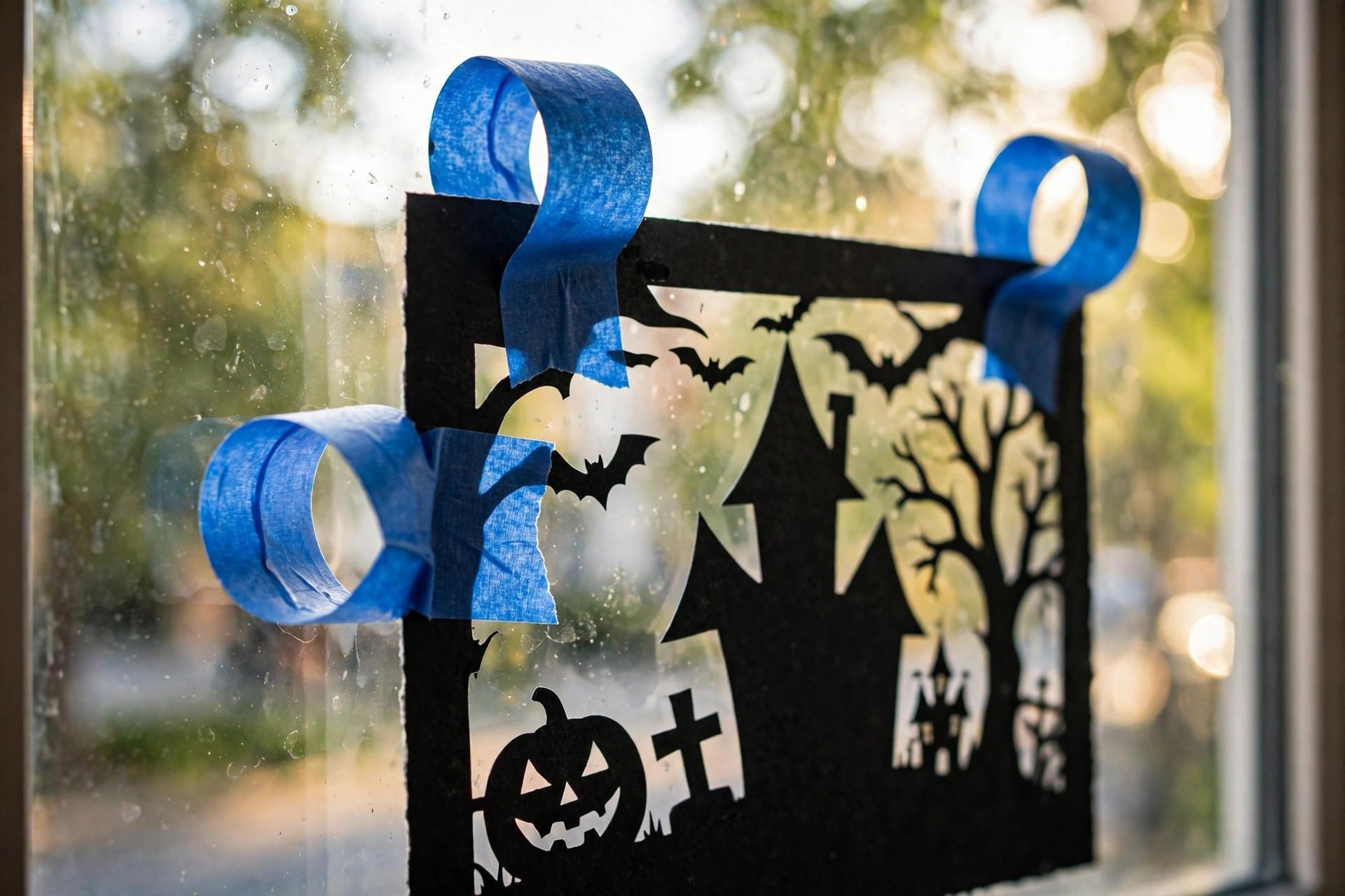 Halloween Window Silhouettes Removable R idea 2