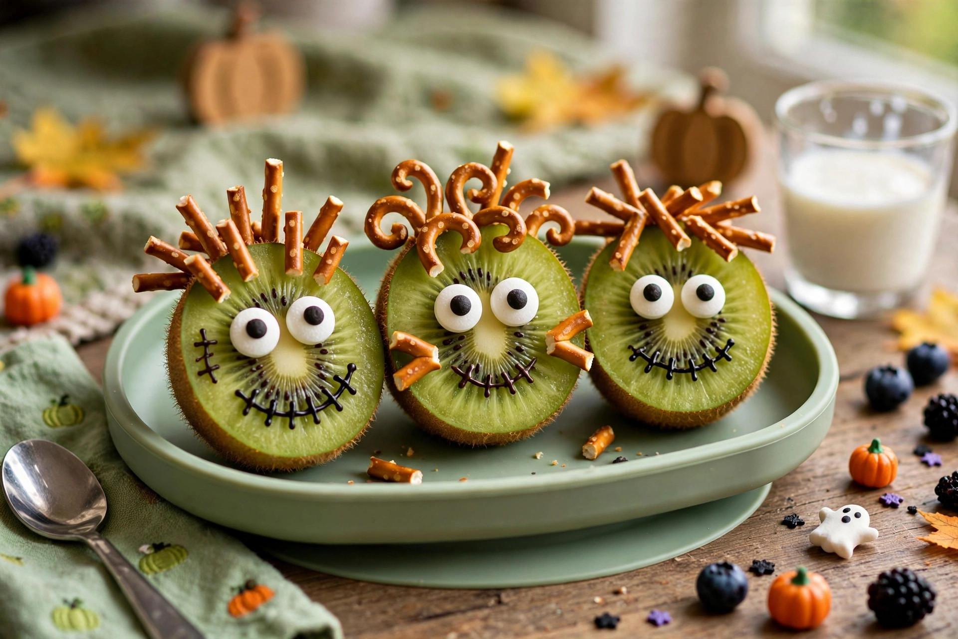 Frankenstein Kiwi Faces