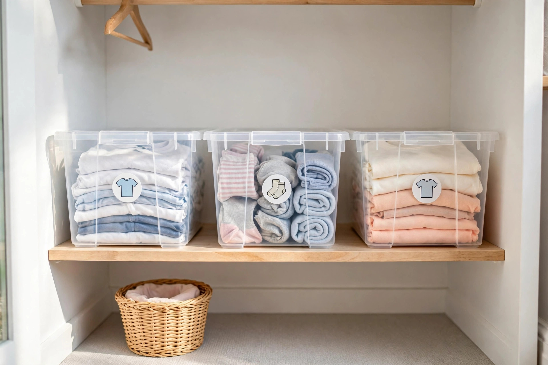Kids Small Closet Organization idea 2