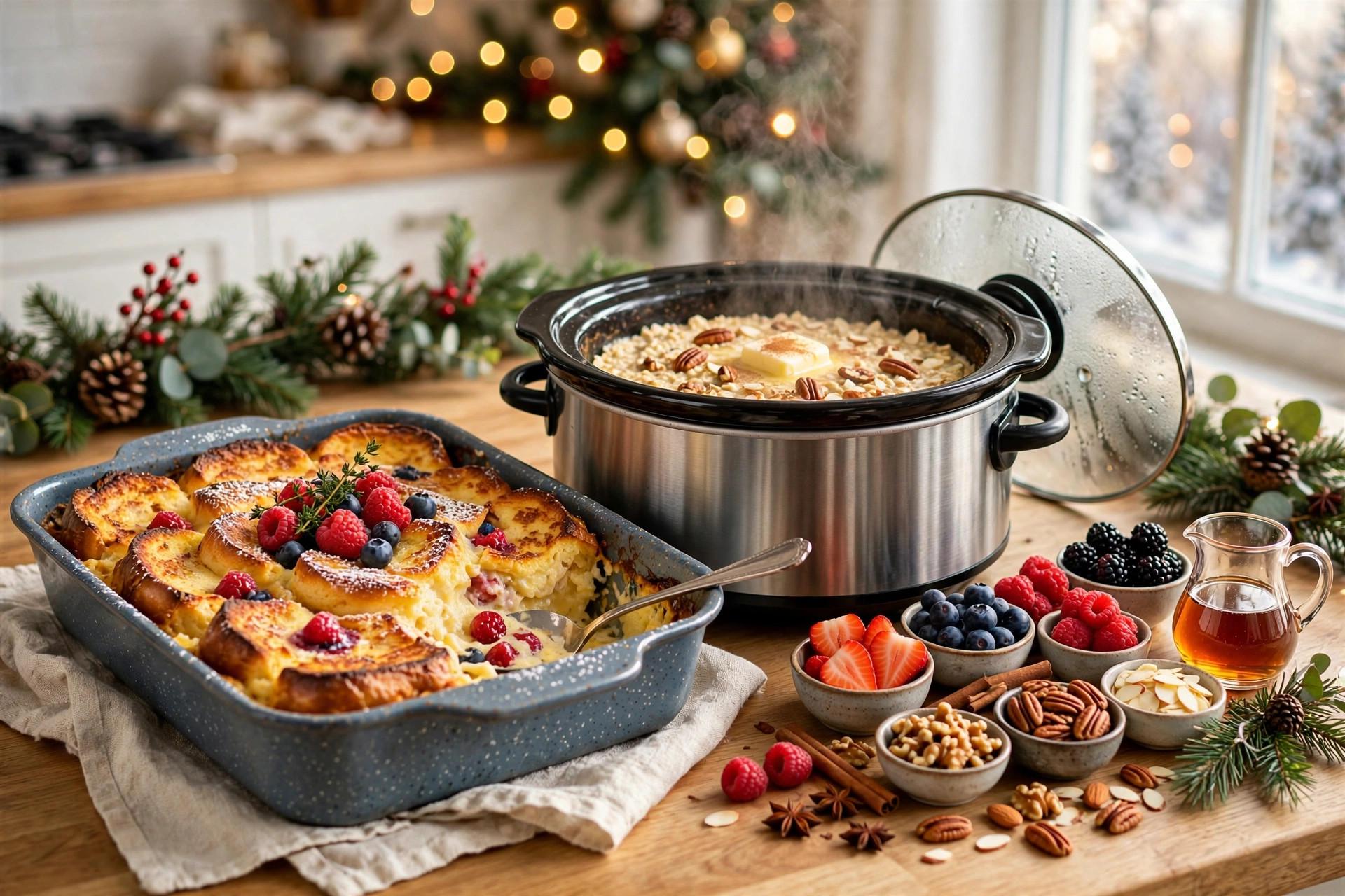Make Ahead Christmas Morning Breakfast idea 1