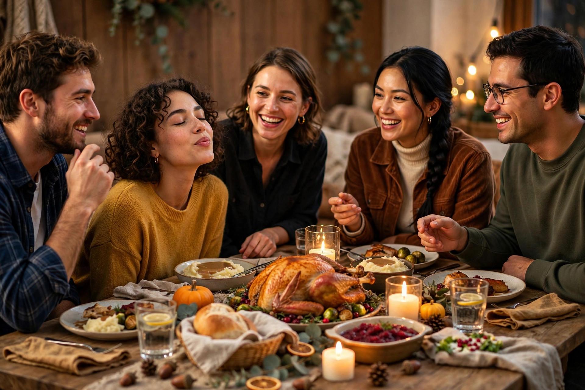 No Print Friendsgiving Games Dinner Tabl idea 4