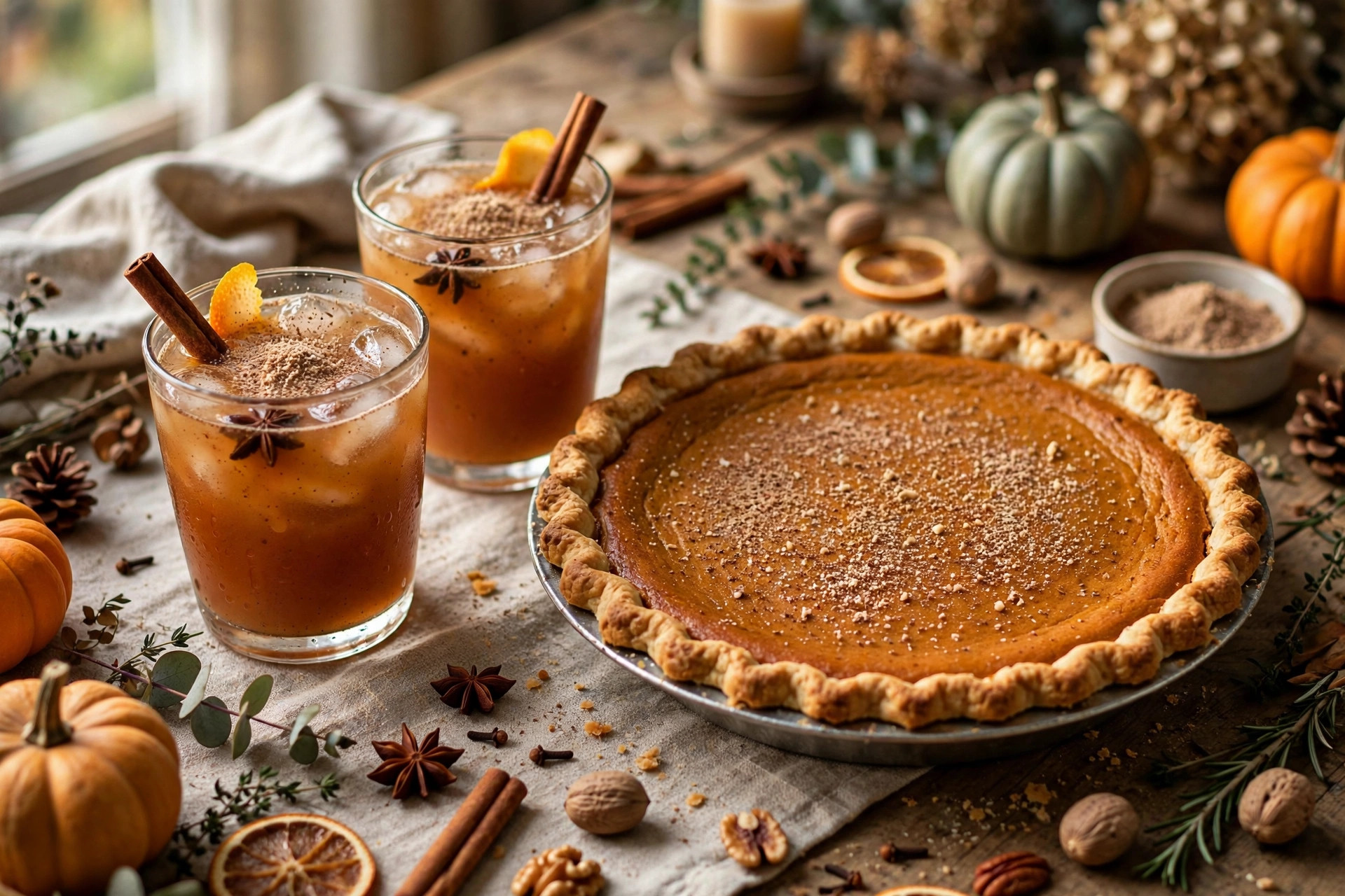 Non Alcoholic Thanksgiving Punch Crowd idea 5