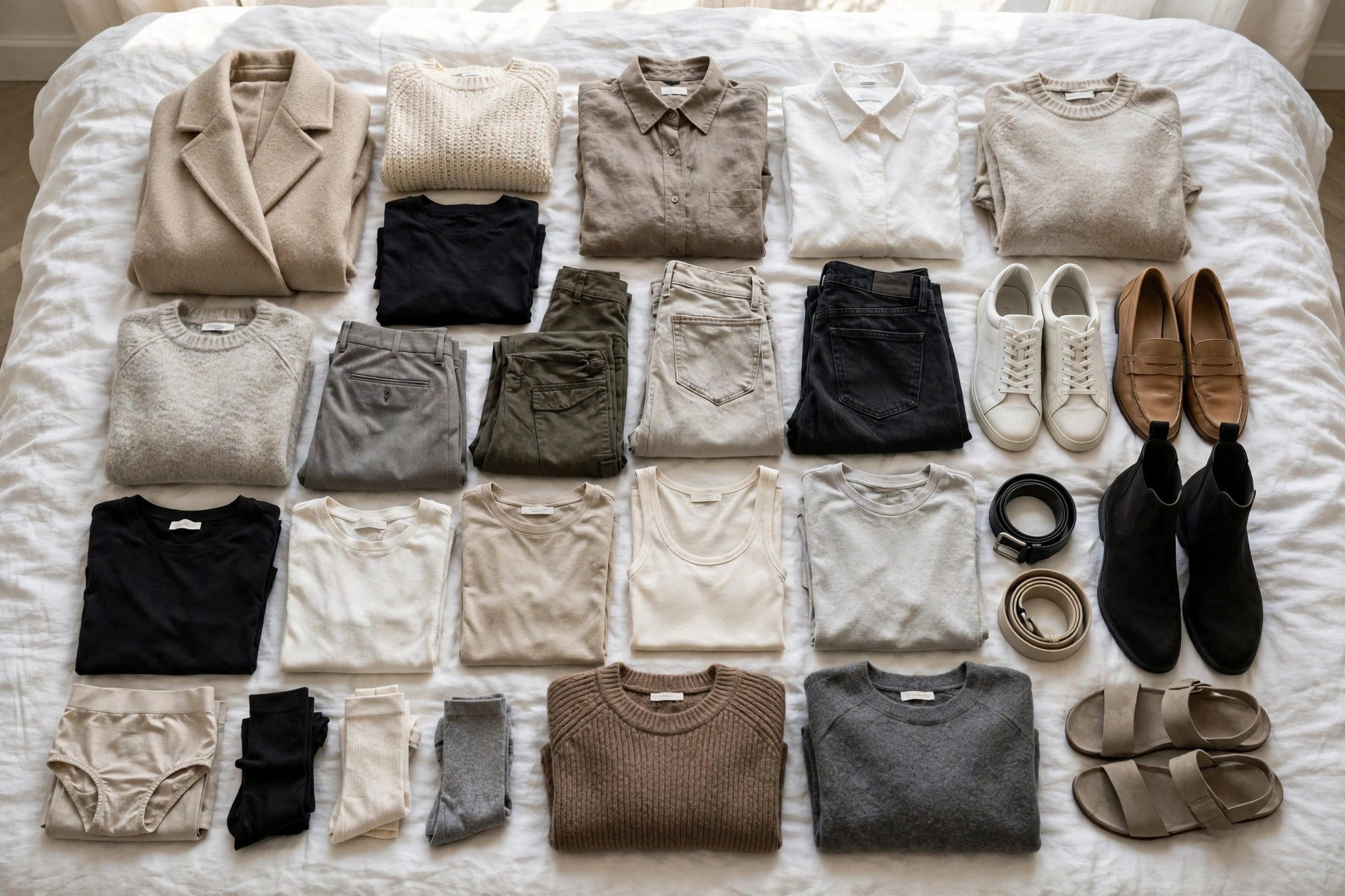 Tiny house wardrobe storage idea 4