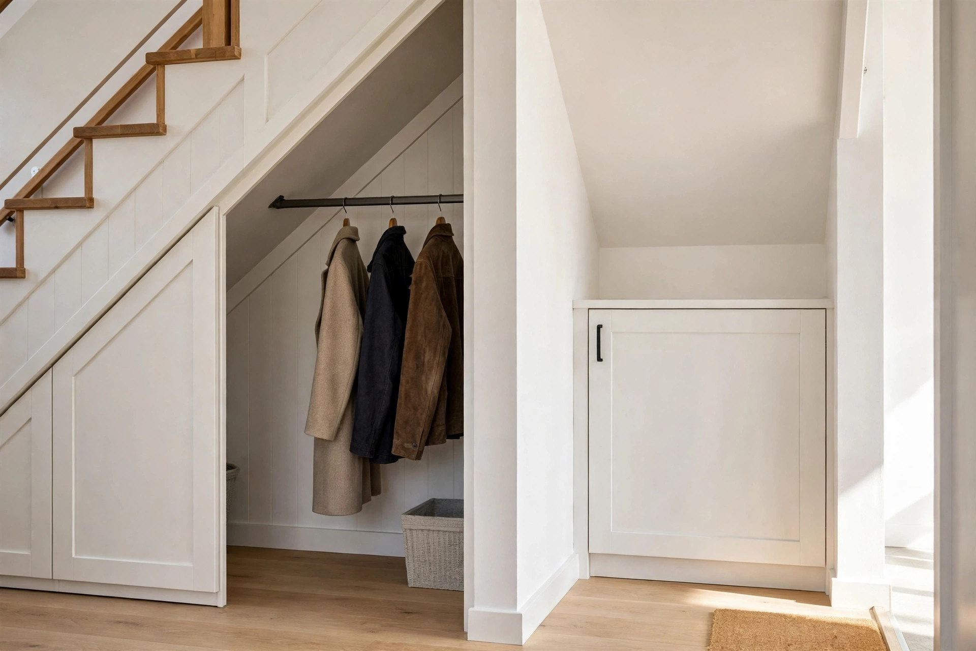 Under Stairs Closet Wardrobe Conversion idea 2