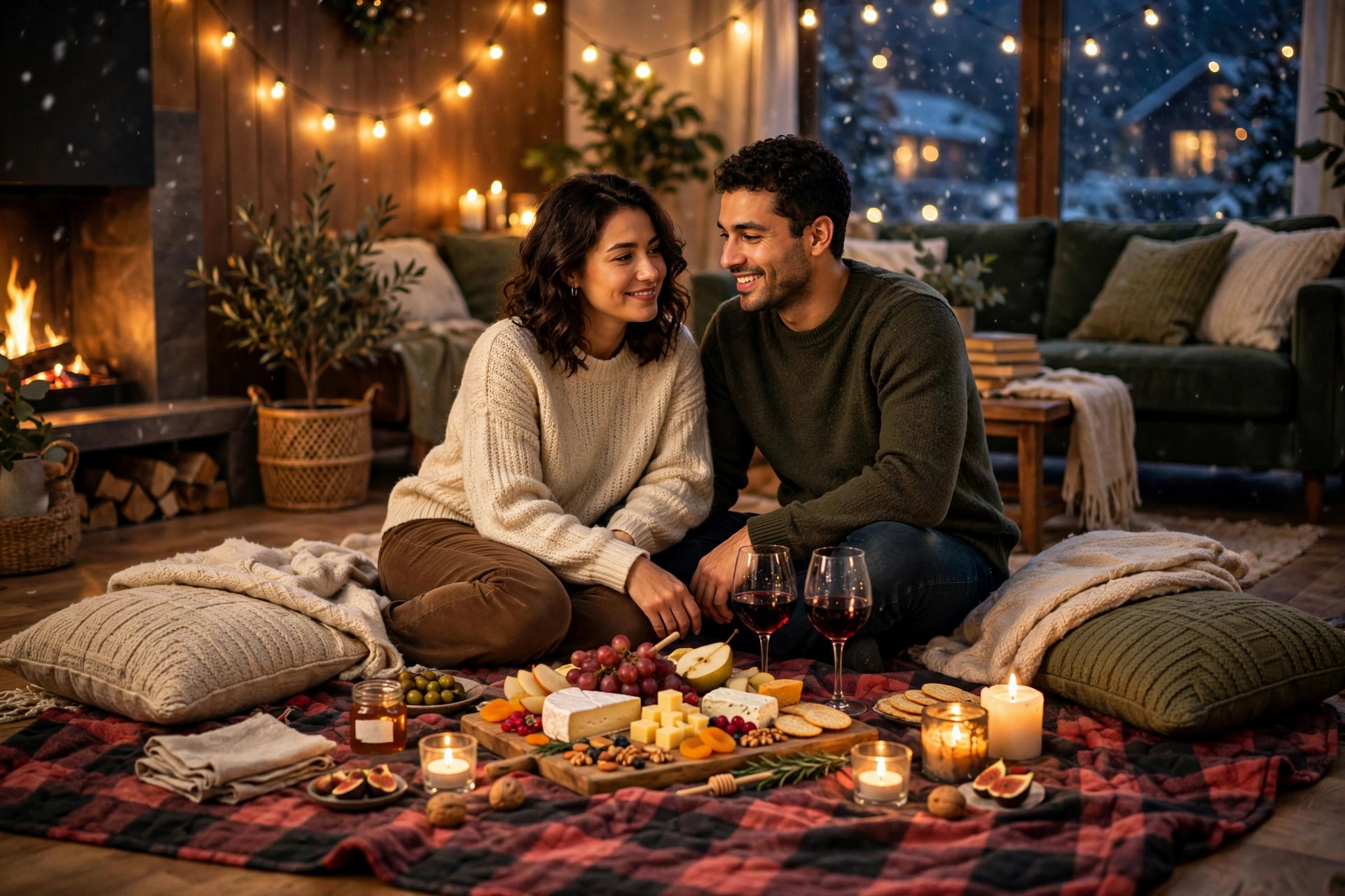Winter Date Night Ideas At Home Couples idea 2