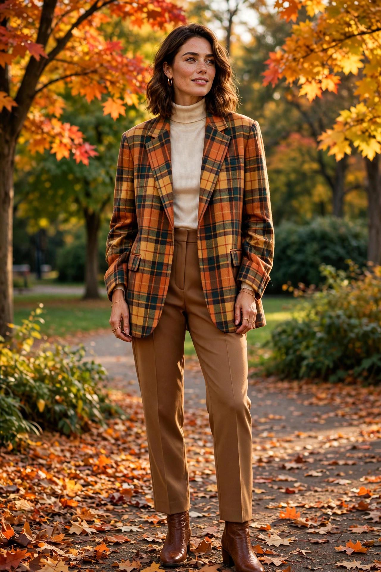 Oversized blazer outfit idea 3