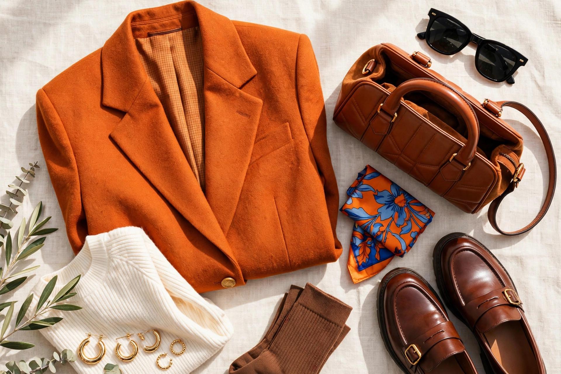 Oversized blazer outfit idea 12
