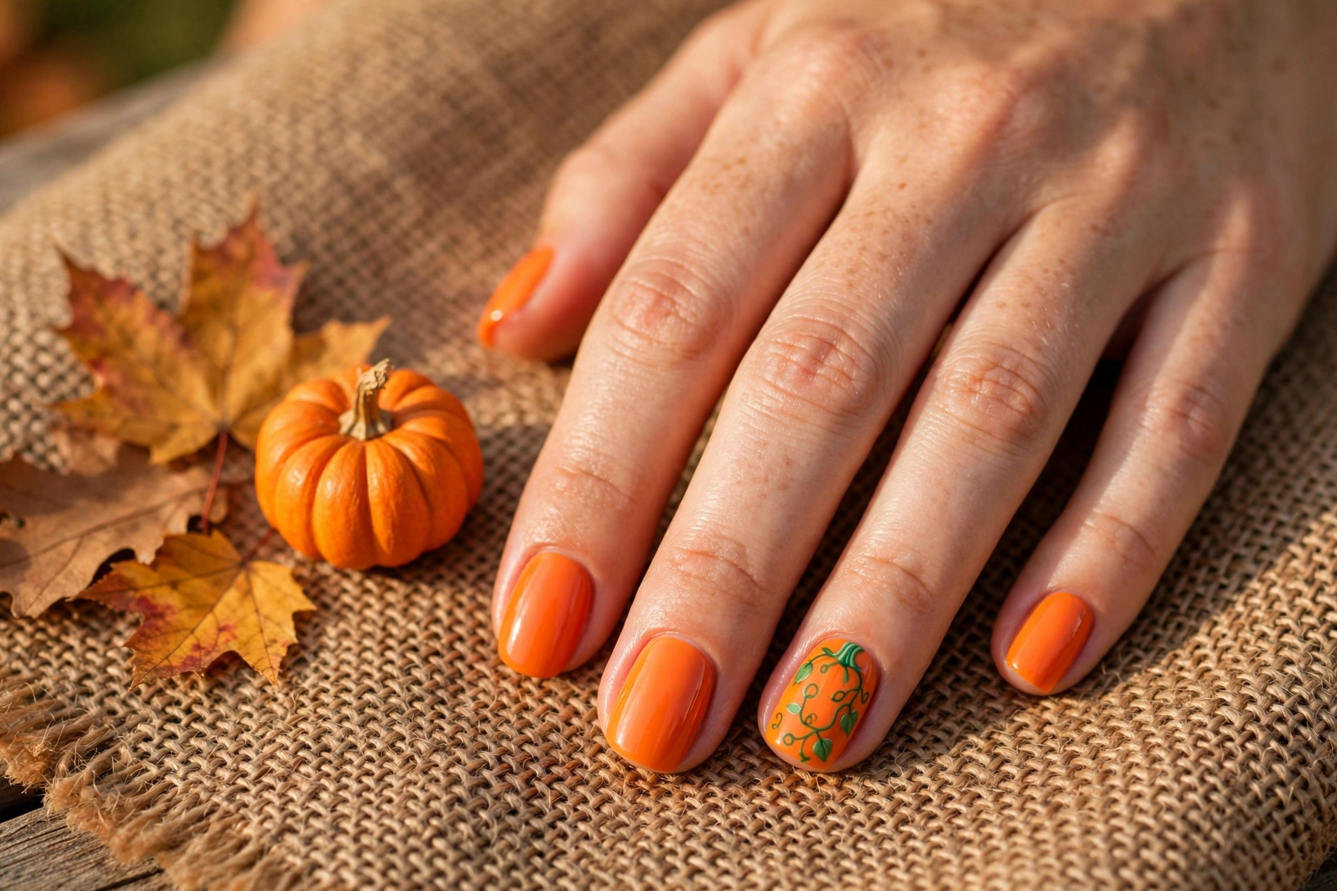 Simple Halloween Nails You Can Actually idea 2