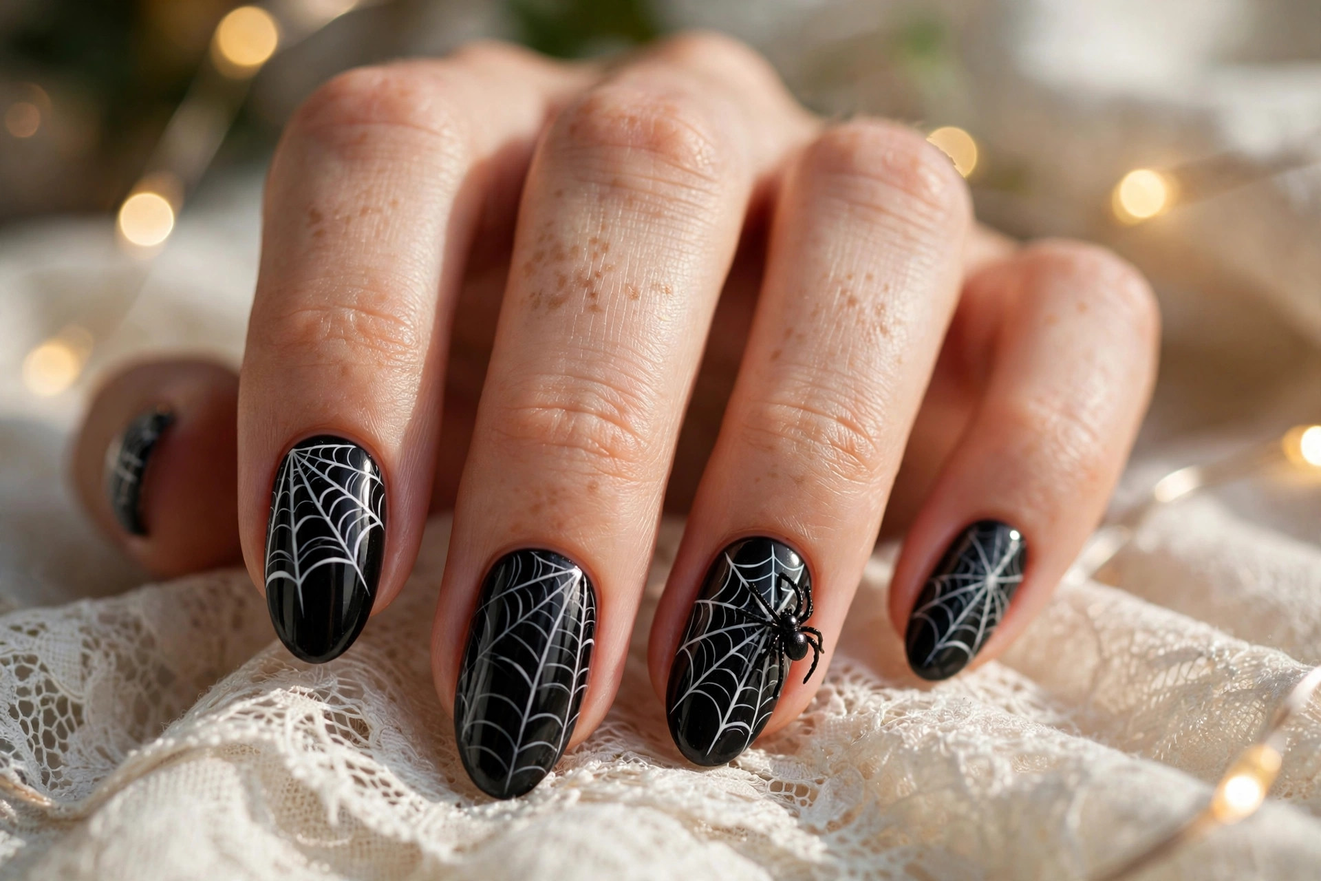 Simple Halloween Nails You Can Actually idea 3