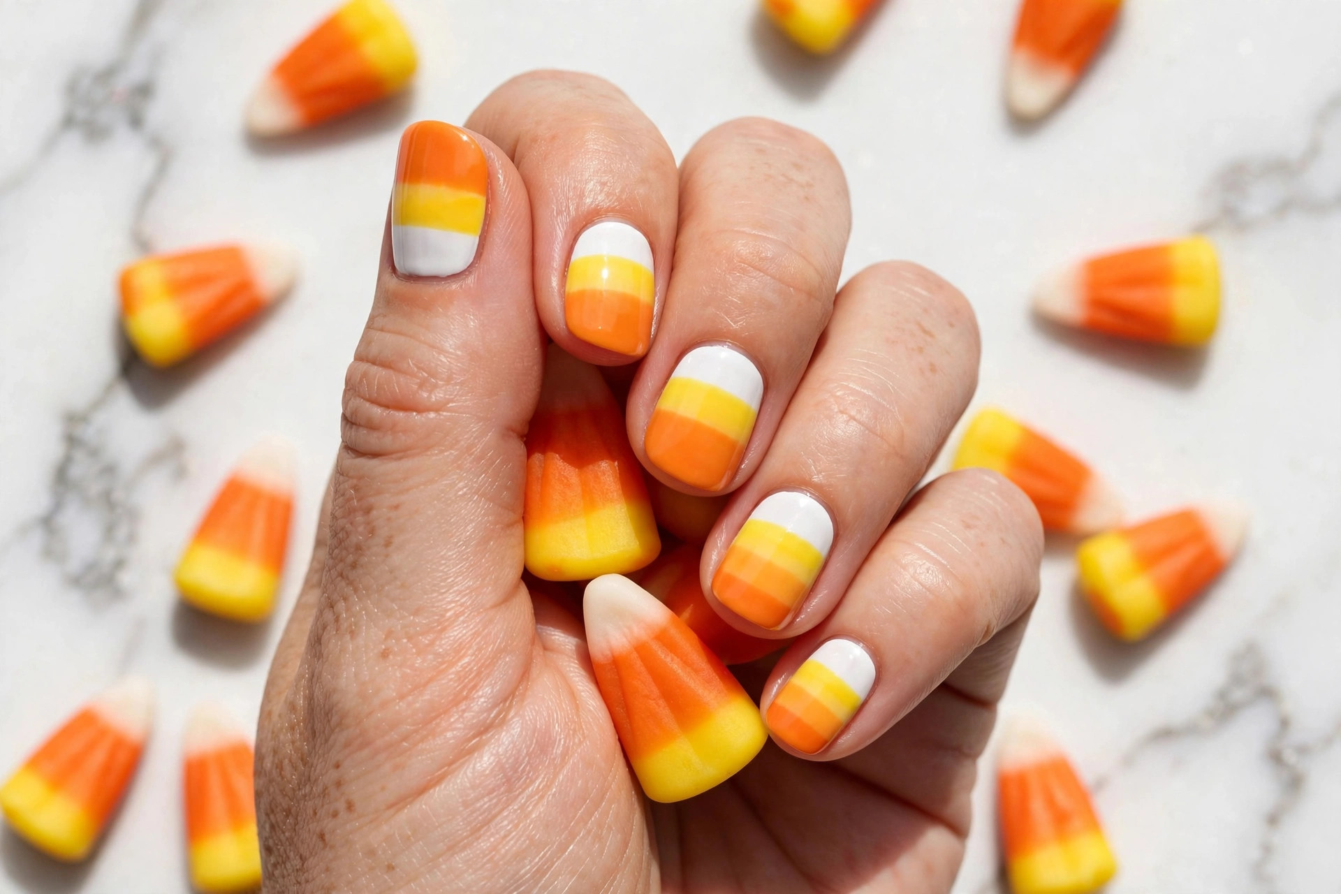 Simple Halloween Nails You Can Actually idea 4