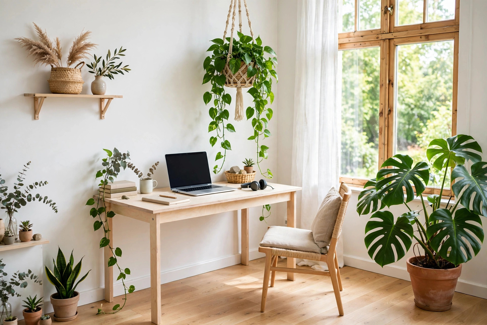Minimalist Study Room idea 8
