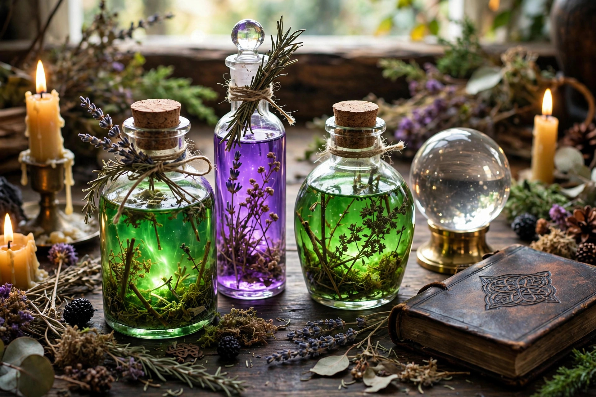Spooky jar decor idea 7