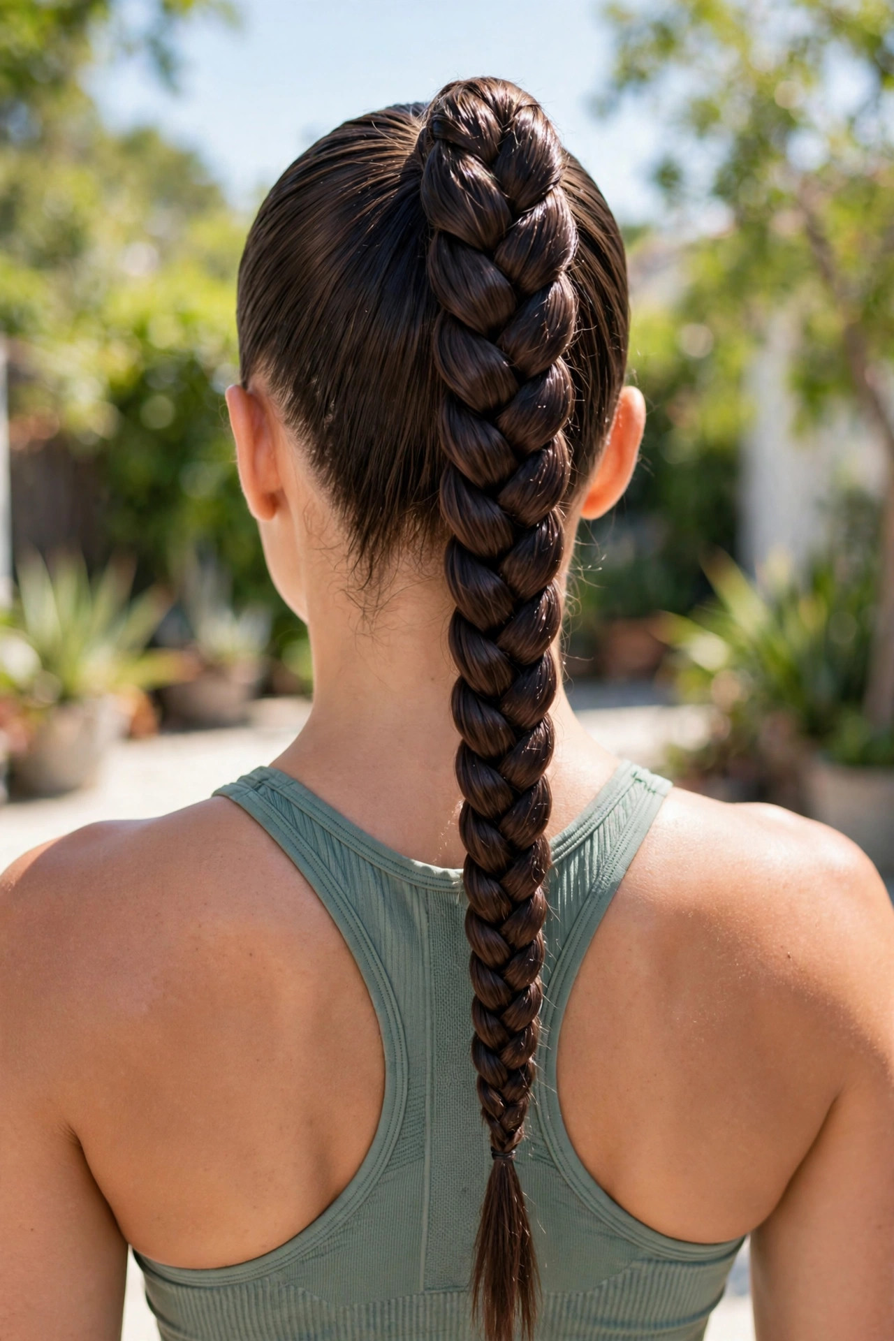 Sporty hairstyle idea 1
