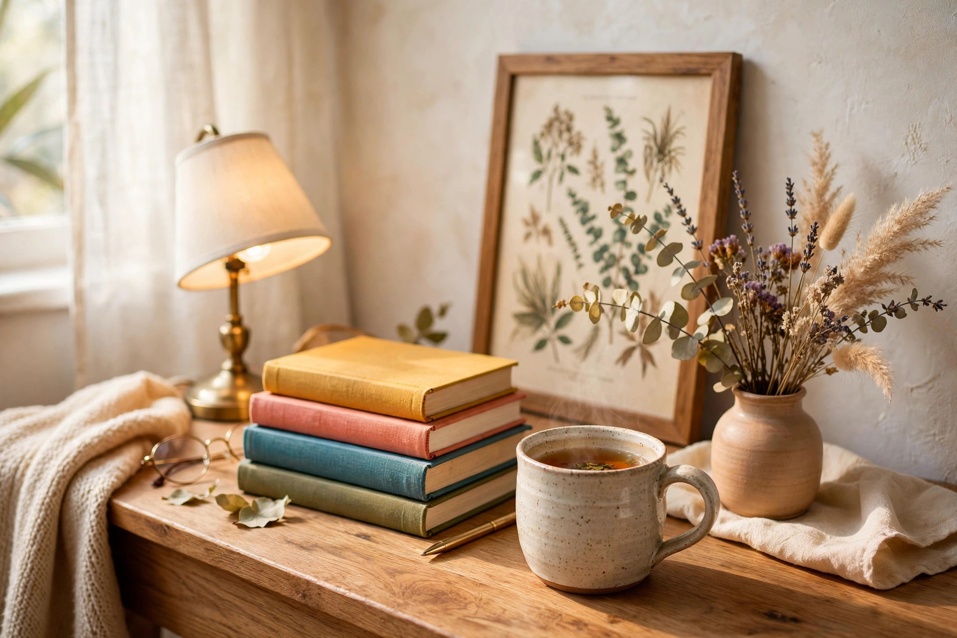 Study desk decor idea 1