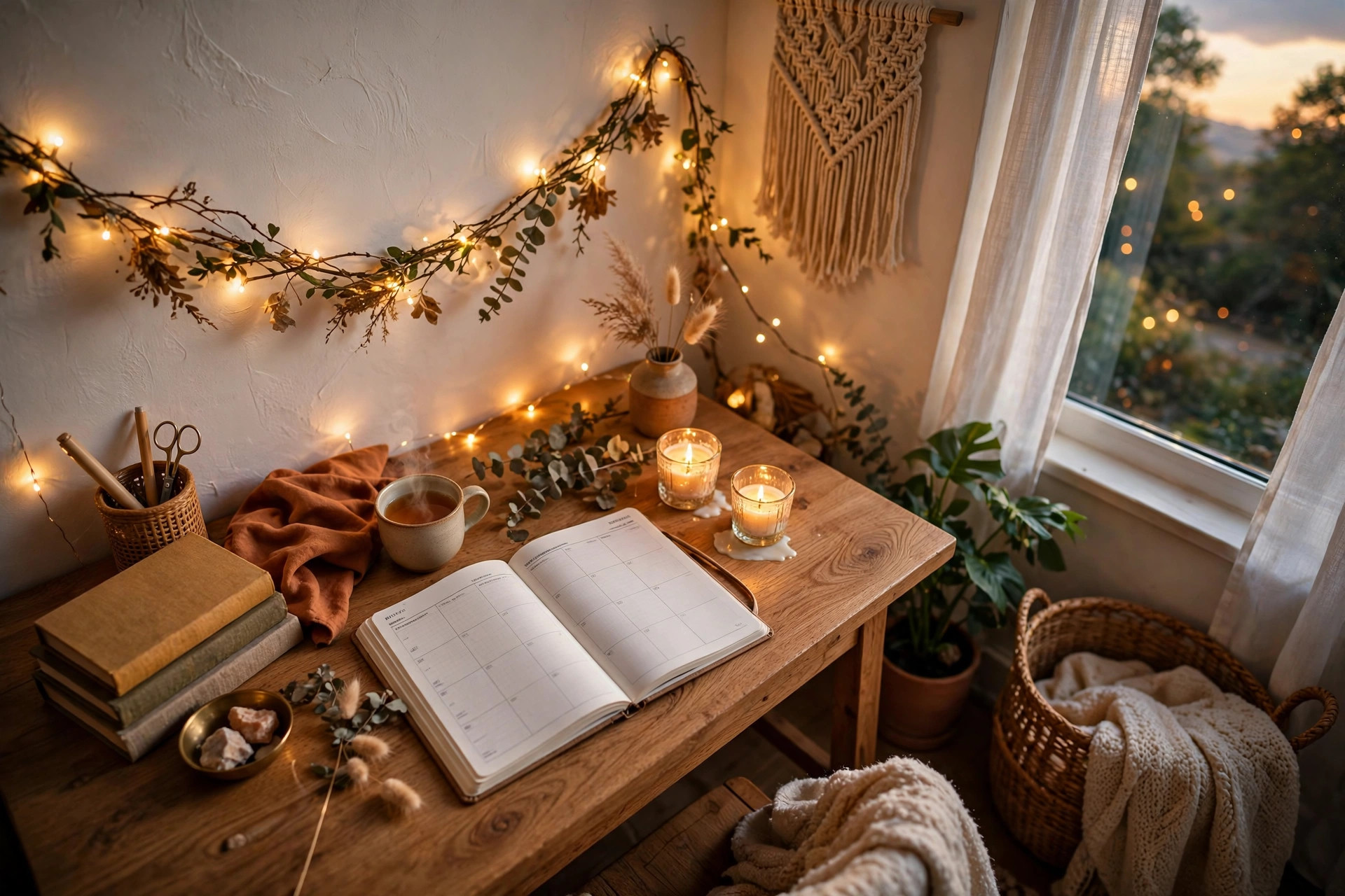 Study desk decor idea 2
