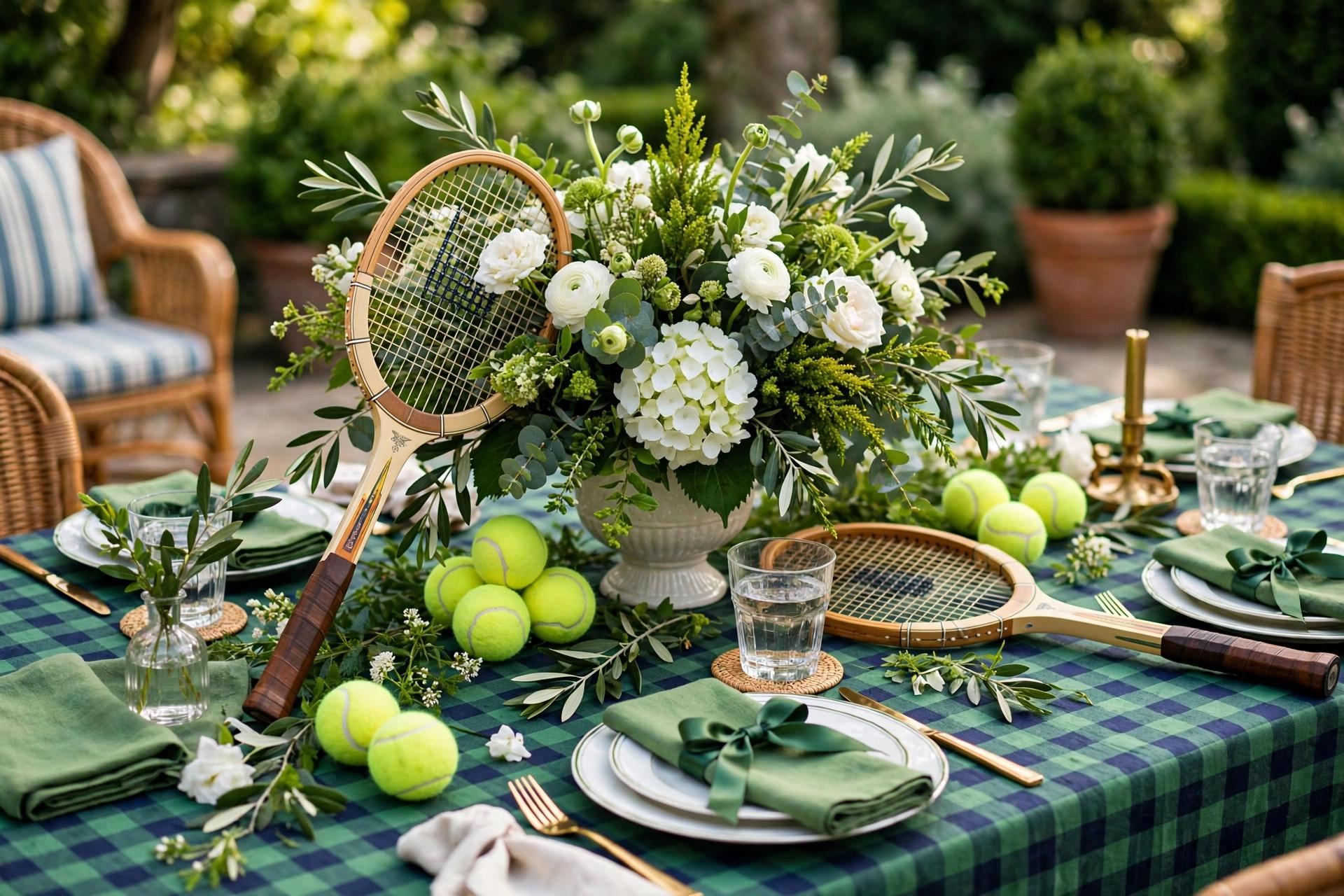 Stylish Tennis Party Guide idea 1