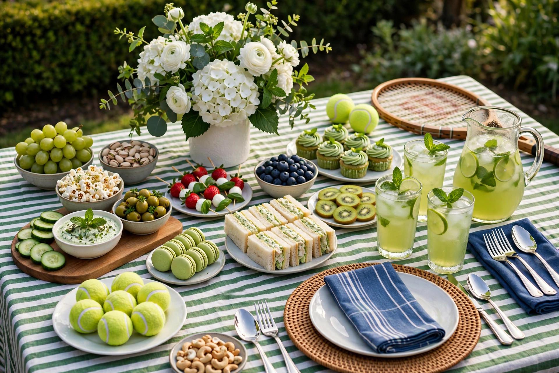 Stylish Tennis Party Guide idea 2
