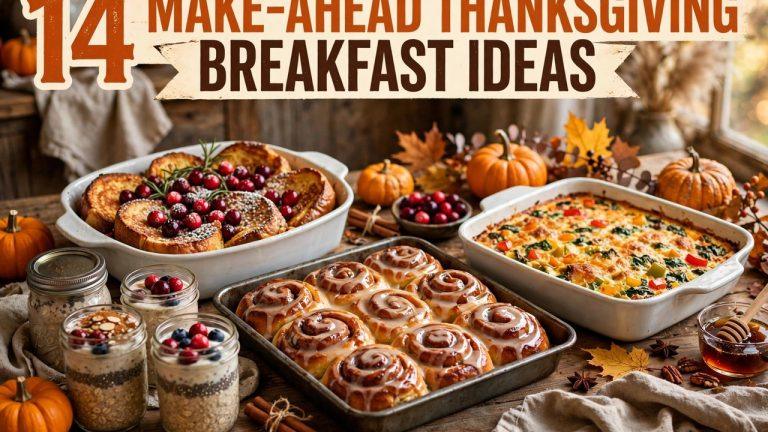 14 Make-Ahead Thanksgiving Breakfast Ideas for a Stress-Free Morning