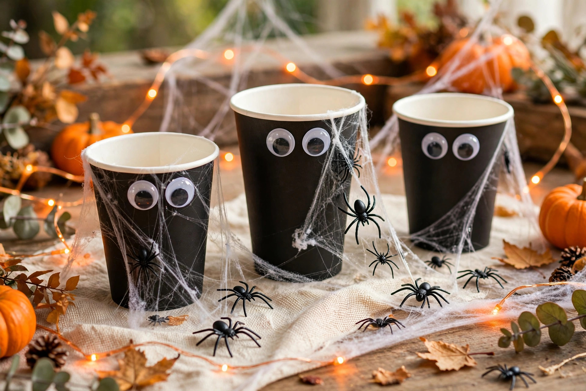 Toilet paper Halloween craft idea 4
